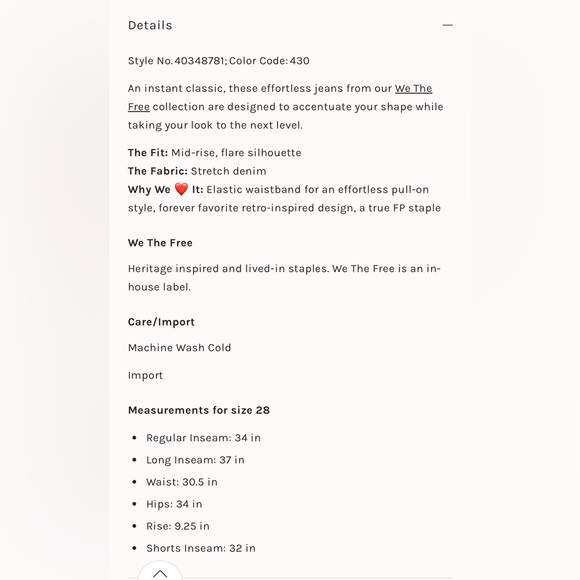 We The Free Penny Pull-On Flare Jeans - Picture 7 of 7